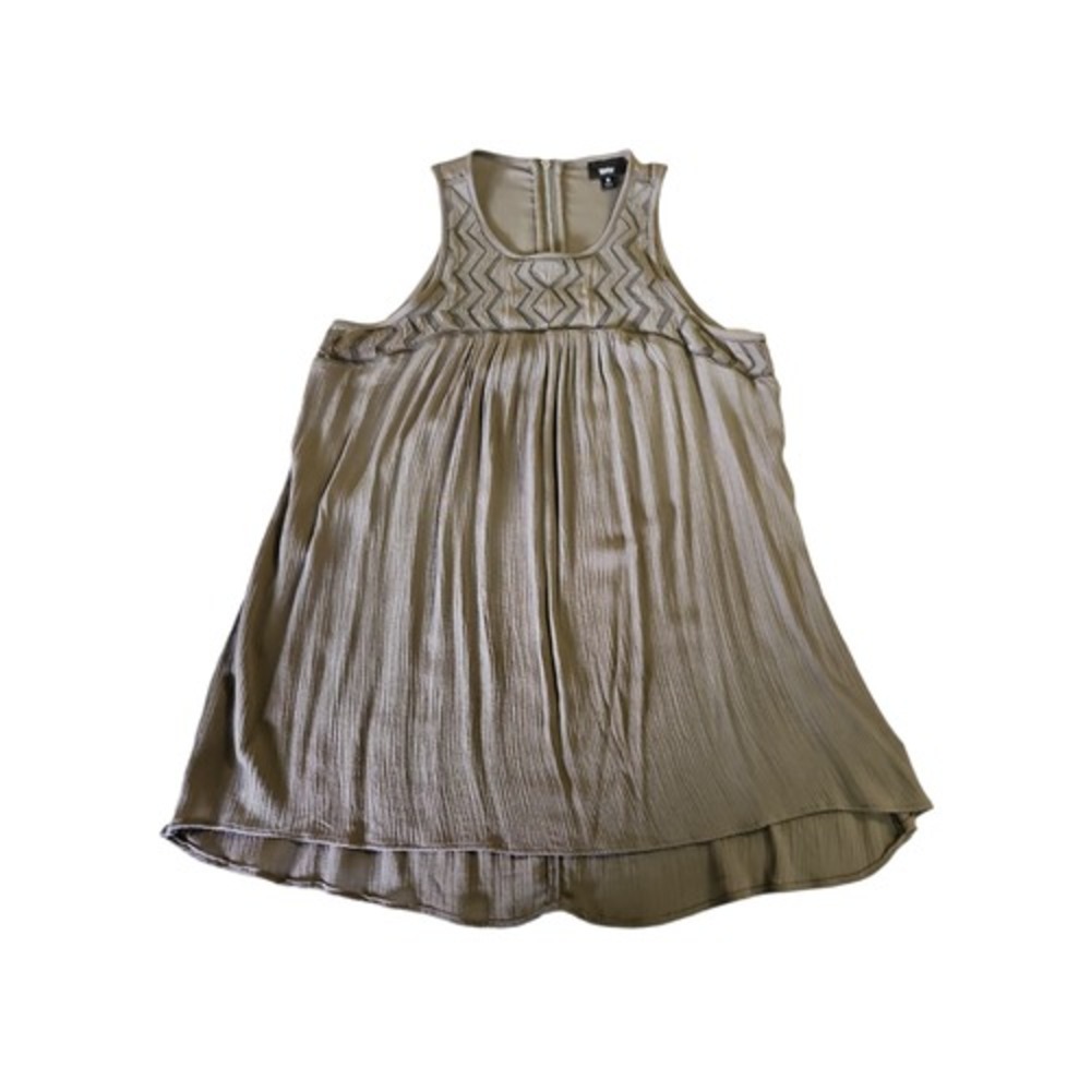 Mossimo Women's Olive Sleeveless‎ Blouse Sz Small